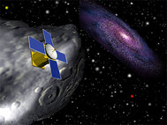 Asteroid Flyby 3D Screensaver screenshot